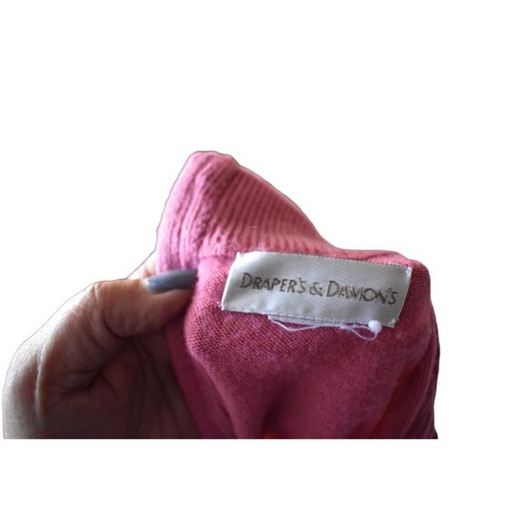 Vintage Drapers and Damons Pink High Neck Sweater XL - Picture 5 of 6
